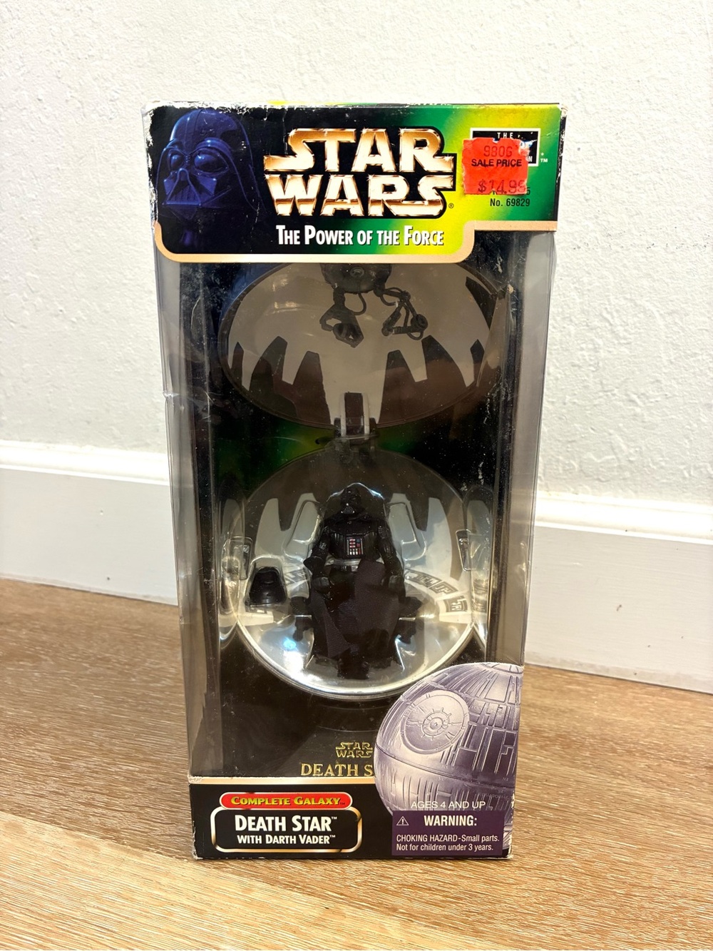 Star Wars Death Star Darth Vader Complete Galaxy 1998 Kenner Boxed